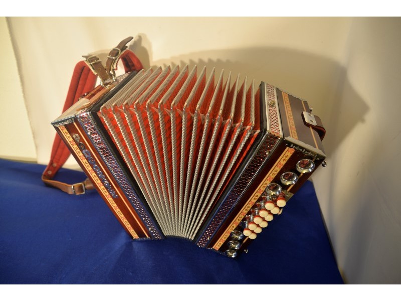 New Podgorsek accordion made in Slovenia