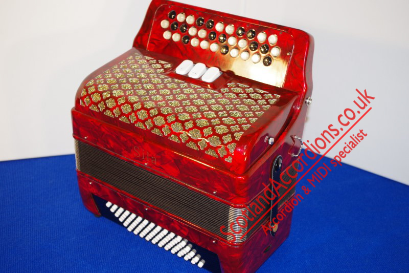 Sila Continental C system button accordion